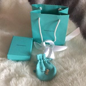 Tiffany & Co. 16 in Sterling Silver Double Heart